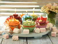 Капкейки на день рождения: ТОП-5 рецептов