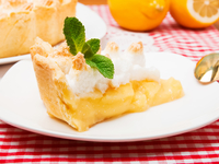 Лимонный пирог с безе от Джейми Оливера