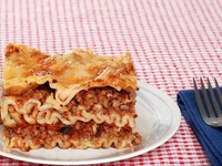 Лазанья с мясной начинкой