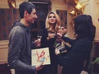 LOBODA отпраздновала день рождения в кругу друзей