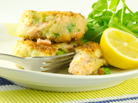 Картопляники с рыбой