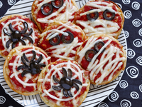 Пицца Паутинка на Хэллоуин