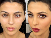 Как макияж меняет женщин: Фото до и после