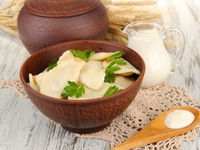 Вареники с грибами: Три вкусные идеи