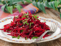 Марокканский салат из свеклы и моркови