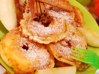 Яблоки в кляре