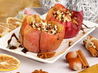 Как приготовить яблоки, запеченные в духовке