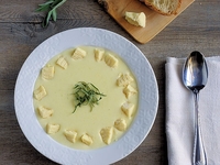 Картофельно-сырный суп