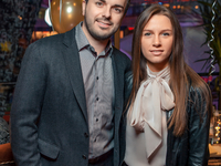 Остап Ступка, Григорий Решетник и Эрика посетили ресторан мужа Ани Лорак