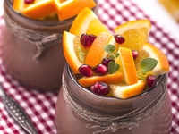 Шоколадно-апельсиновый мусс