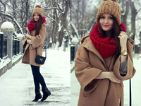 Первый снег: Стильные образы для зимы