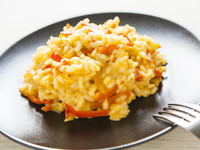 Постный рис с болгарским перцем