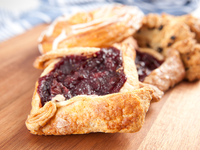 Рождественский пост 2015-2016: Постные мини-пироги с вишней