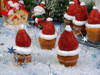 Детский Новый год: Шапка Санта-Клауса