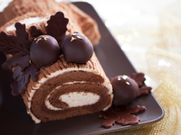 Как приготовить Рождественское полено