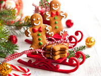 Печенье на Новый год: Имбирные человечки