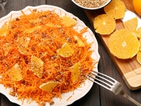 Постные салаты из моркови: ТОП-5 рецептов