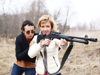 Дача Юлии Чичериной: Огромный куб с треугольными окнами