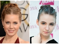 Прически на Новый год: Элегантное плетение в стиле Эми Адамс