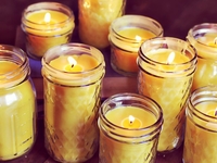 Поделки на Новый год своими руками: Волшебная свеча