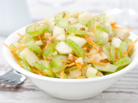 Рождественский пост 2015-2016: Салат из сельдерея и яблок