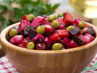 Рождественский пост 2015-2016: Винегрет с зеленым горошком