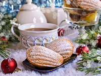 Сладкие подарки на Новый год: Как приготовить мадленки