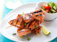 Рецепты на Новый год: Куриное филе на шпажках