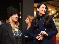 Ефросинина, Навроцкая и Санта Димопулос посетили фотовыставку Щирі