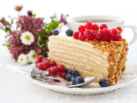 Торты на Новый год: Медовик