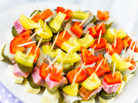 Новогодние рецепты: Канапе с болгарским перцем