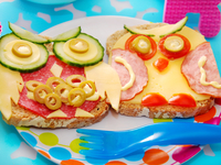 Как украсить еду для ребенка (фото)