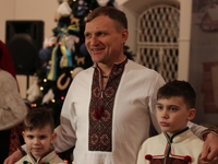 Олег Скрипка впервые показал детей
