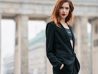 Неделя моды в Берлине: Яркие образы street style первого дня