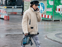 Неделя моды в Берлине: Яркие образы street style второго дня