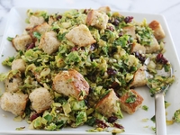 Меню беременной: Вкусный салатик из брюссельской капусты