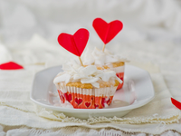 Рецепты на День Валентина: Кокосовые кексы