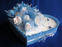 Букеты из конфет на День святого Валентина: ТОП-10 вариантов