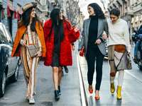 Неделя высокой моды в Париже: Street style