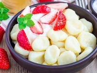 Сладкие ленивые вареники: простой пошаговый рецепт (с видео)