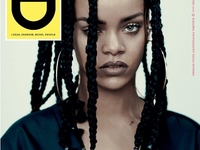 26-летняя Рианна снялась топлес для журнала i-D