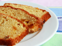 Мандариновый кекс с изюмом