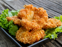 Китайский Новый год: Креветки в кокосовой панировке