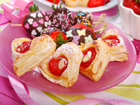 День святого Валентина: Как приготовить печенье с джемом