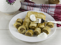 Масленица 2015: Рецепт блинов с мясом