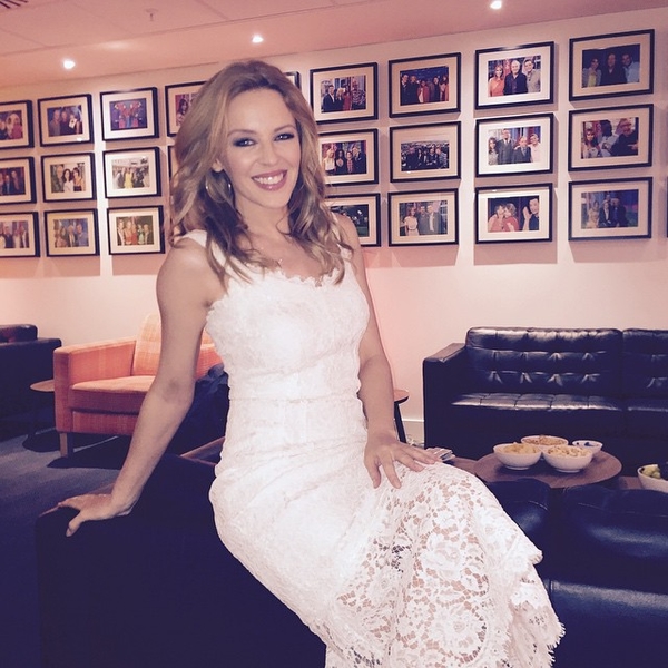 Кайли Миноуг посмеялась над идеей участвовать в Евровидении 2015