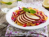 Великий пост 2015: ТОП-5 салатов из краснокочанной капусты