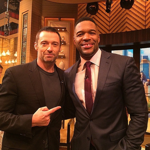 Фитнес-видео дня: Хью Джекман и Майкл Страхан