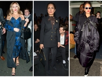 Неделя моды в Париже: Кардашян, Хайек и Рианна