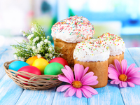 Пасха 2015: Кулич на кефире